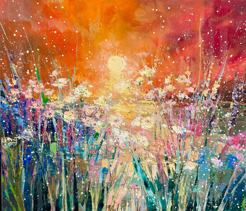 ‘Sunlit Meadow’ Oil Painting