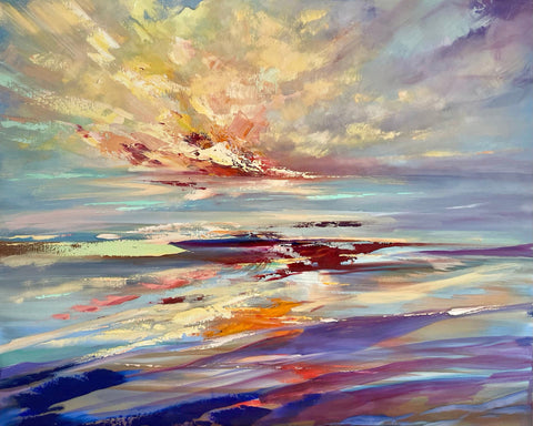 ‘The Colour of Quiet Storms’ Oil Painting