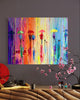 ‘Rain Of Colour’ Acrylic Painting