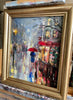 ‘Tha Night Out’ Framed Oil Painting