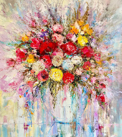 ‘Touch of Light‘ Hand Embellished Limited Edition Print on Canvas