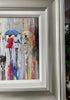 'Rain in Paris' Framed Oil Painting