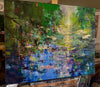 Where Lilies Glow Oil Painting