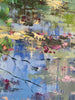 Where Lilies Glow Oil Painting