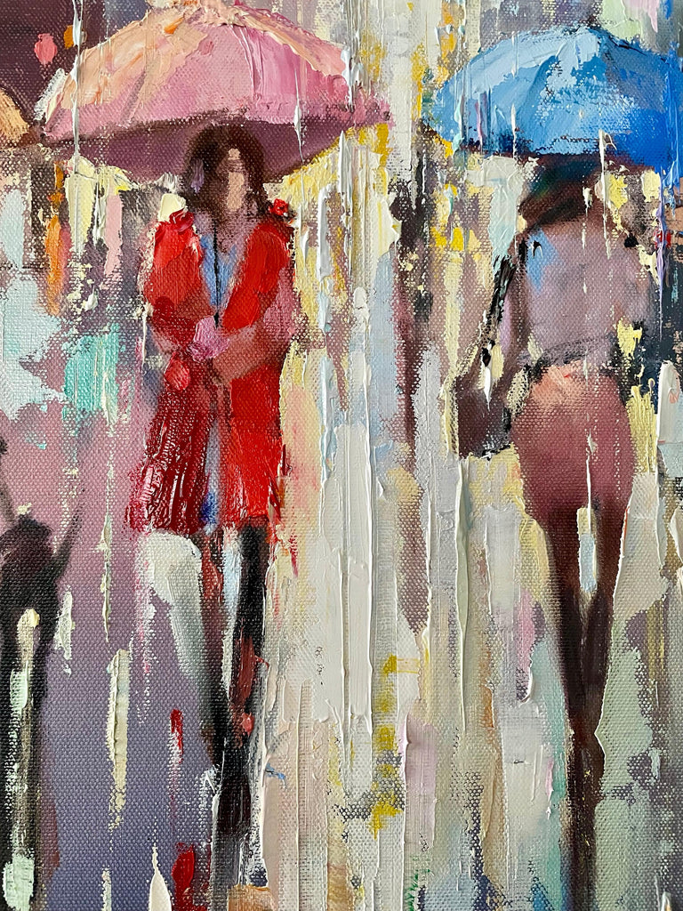 ‘City In Colour’ Original Oil Painting