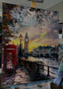 The River That Keeps the Sunset Oil Painting