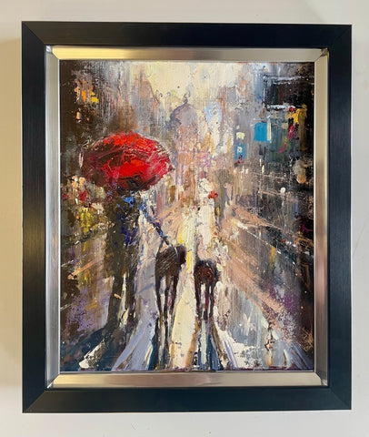 Umbrella of Quiet Stories Framed