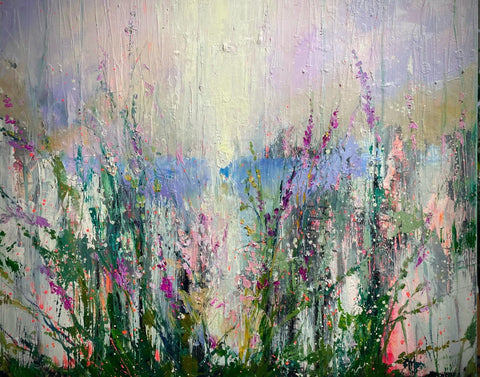 ‘Welsh Summer’ Mixed Media Painting