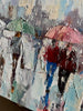 ‘City in Snow’ Oil Painting