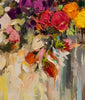 'Autumn Bunch', 2015 Limited Edition Prints - Eva Czarniecka Umbrella Oil paintings Rain London Streets Pallets Knife Limited Edition Prints Impressionism Art Contemporary  