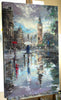 'London Reflection's'Hand Embellished Limited Edition Print on Canvas