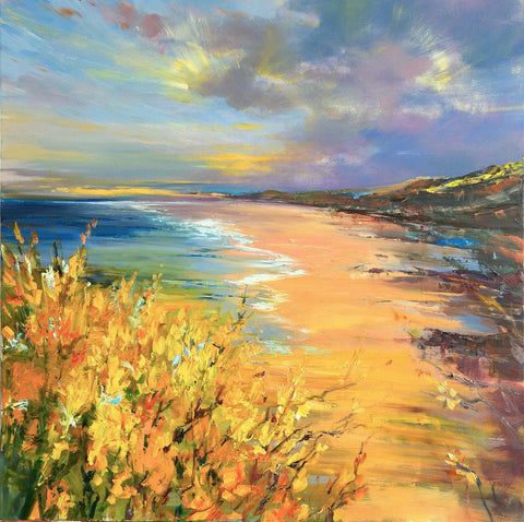 'Day Out At Rhossili Bay' Limited Edition Giclee Print