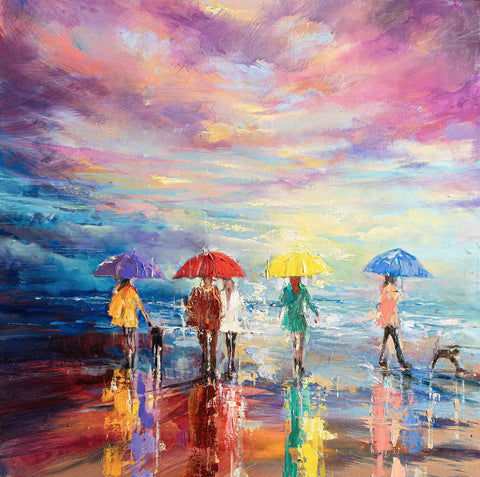 'The Rainbow Day' Oil Painting