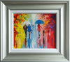 'Rain Colours' Framed Oil Painting