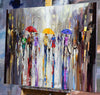 'Westminster Under Rain' Oil Painting