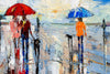'Afternoon Beach Walk ' Framed Wall Art Print